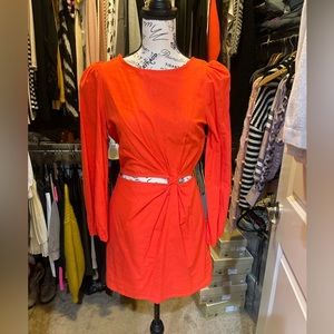 And Now cotton long sleeve dress, light weight material. size XS